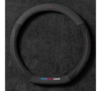 Microfiber Leather Car Steering Wheel Cover for Bmw 4 Series F32 F33 F36 G22 G23 G26, Breathable Anti-slip Protector for Auto