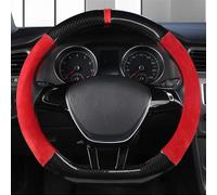 Microfiber Leather D Shape Car Steering Wheel Cover Auto Interior Accessories For Santana 2016 2017 2018-2021(3)