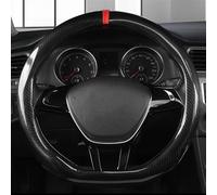 Microfiber Leather D Shape Car Steering Wheel Cover Auto Interior Accessories For Santana 2016 2017 2018-2021(H)