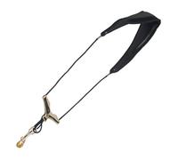 Microfiber Leather Saxophone Strap High-pitched Alto Tenor Sax Universal Neck Strap Accessory Saxophone Repair Parts (Color : B)