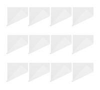 Microfiber Lens Cleaning Cloth 6x6 Inch Superfine Fiber 100pcs | White, Effective Soft Wipe for Water and Oil Stains, Industrial Lens Care, Camera Photo Accessories