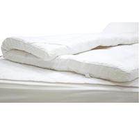 Microfiber Mattress Topper with Elastic Straps, Hotel Quality, Hypoallergenic Hollow Fiber Filling, Super Fluffy and Breathable King Size Extra Deep (200 x 150 x 10 cm)