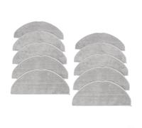 Microfiber Mop Cloth for Roborock for q7 M5+ TF L5+ B T+ - Soft Replacement Pad for Robot Vacuum Cleaner Parts High Absorbency Grey 10 Pack(10 PACK)