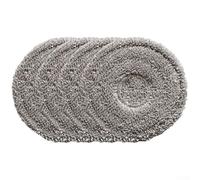 Microfiber Mop Cloth Kit Compatible with for MOVA P50 Pro for Ultra/P10 for Ultra/P10 Pro for Ultra Robot Vacuum Cleaners, 4-Pack Replacement Cleaning(4 Pack)