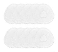 Microfiber Mop Cloth Kit Compatible with For NARWAL For Freo X10 Pro and YJCC027 Robot Vacuum Cleaner, Washable Replacement Mop Cloth, Offered in 4 or 10 Pack Options (10 PACK)