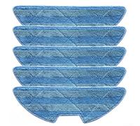 Microfiber Mop Cloth Kit for Blaupunkt for bluebot XPOWER+ Robot Vacuum - 5 Pack Replacement Pads for Hard Floors & Pet Hair Cleaning