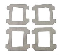 Microfiber Mop Cloth Kit for C1 and C1 Station Cleaning Machines - Reusable, Stain-Resistant Robot Mop Replacement Pads, Pet-Friendly Floor Cleaning Cloths(4PACK)