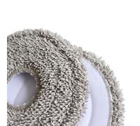 Microfiber Mop Cloth Kit for Conga 15090 16090 AI SpinArm Home&Wash, Replacement Washable Floor Cleaning Pads, 4 Pack(4 Pack)