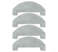 Microfiber Mop Cloth Kit for MONSGA MR1 Robot Vacuum, Reusable Cleaning Pads for Kitchen and Living Room, 4 Pack(4 Pack)