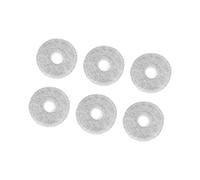 Microfiber Mop Cloth Kit for MOVA E40 Ultra Robot Vacuum Cleaner - 6-Pack Replacement Cleaning Pads, Washable & Reusable, Compatible with E40 U