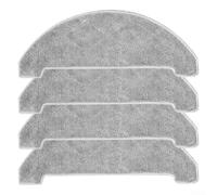 Microfiber Mop Cloth Replacement 4 Pack for Vexilar Robot Vacuum Cleaner Designed to Attach Seamlessly for Floor Cleaning