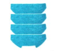 Microfiber Mop Cloth Replacement for Redkey for R10 Robot Vacuum Cleaner for Efficient Floor Cleaning, Easy Install (4 Pack)