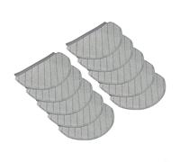 Microfiber Mop Cloth Replacement Pads for Ecovacs for Deebot N20 N20 Plus N20-Pro Plus Robot Vacuum Cleaner 4 for Pack Grey(10 PACK)