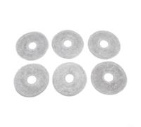 Microfiber Mop Cloth Set Compatible With For Mova E40 Ultra Robot Vacuum Cleaner Washable Floor Cleaning Pads For Pet Hair And Dirt 6 Pieces