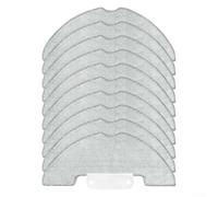 Microfiber Mop Cloths Compatible With For Cleanova For W7 W11 W15 Plus Vexilar For W7 W9 W11 W15 Robot Vacuum For Wood For Tile Laminate Floor Care(10 PACK)