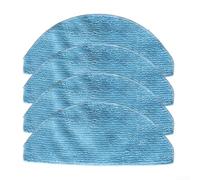 Microfiber Mop Cloths Compatible With For Ilife For A30 For A30Pro Robot Vacuum Cleaner For Consistent Mopping Performance On Flat Surfaces(Monthly Sets)