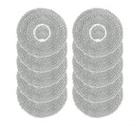 Microfiber Mop Cloths For Conga X70 Robot Vacuum Cleaner, Washable And Reusable Replacement Cloths, 4 Or 10 Pack For Maintaining Clean Floors(10 PACK)