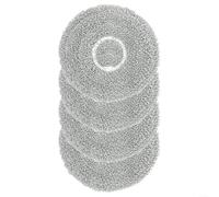 Microfiber Mop Cloths For Conga X70 Robot Vacuum Cleaner, Washable And Reusable Replacement Cloths, 4 Or 10 Pack For Maintaining Clean Floors(4 PACK)