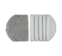 Microfiber Mop Cloths for Eufy for g50 for hybrid 4-Pack Washable Soft Microfiber Pads for Eufy for g50 for hybrid Robot Vacuum Replacement Mop Cloths for Eufy for g50 for hybrid Pet Homes (10 PACK)