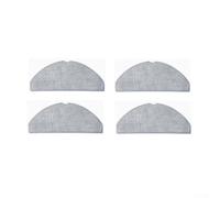 Microfiber Mop Cloths for Eufy G50 L60 for hybrid Robot Vacuum - Reusable Floor Cleaner Pads - Hard Floor Solution for Pet Hair 4/8/12 Sets(A)