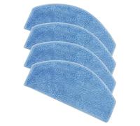 Microfiber Mop Cloths Mopping Lubluelu Sl68w Robot Cleaning Cleaner - 10-Pack Replacement for Pads Washable Vacuum Compatible with Robotic Floor Reusable Systems(4PACK)