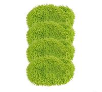Microfiber Mop For Pads for Swiffer For Sweeper with Washable Dry and Wet Refill, Designed for Effective Dirt and Pet Hair Removal on Various Floor Surfaces (4 PCS-GREEN)