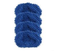 Microfiber Mop For Pads for Swiffer For Sweeper with Washable Dry and Wet Refill, Designed for Effective Dirt and Pet Hair Removal on Various Floor Surfaces (4 PCS-BLUE)
