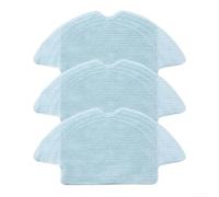 Microfiber Mop Pad Replacement Kit Compatible with For For Bobsweep PetHair Appetite Choose from Packs of Three or Eight (3 PACK)
