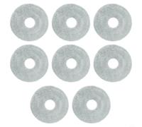 Microfiber Mop Pads Compatible With For Xiaomi B116 X20 PLUS Robot Vacuum Cleaner For Regular Maintenance(8pcs)