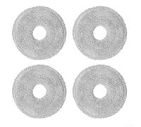 Microfiber Mop Pads for Dreame for x50 Ultra Complete Master L50 L40s Pro Ultra for mova V50 Reusable Robot Vacuum Cleaning Cloth(4pcs)