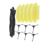 Microfiber Mop Pads for Karcher RV3 Spotless Floors(B) | Effective dirt removal, nylon bristles, fits RCV3 main roller, debris pickup, hard floor safe