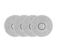 Microfiber Mop Pads for Neatsvor U1 Plus Robot Vacuum Cleaner - Reusable Washable Refills for Deep Cleaning Hardwood for tile Laminate Floors 4 Pieces(4 PACK)