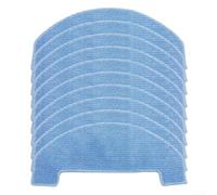 Microfiber Mop Pads for Ultenic For T10 Lite Robot Vacuum- 4-Pack Washable Mopping Cloths Replacement Parts Accessories- Sturdy Cleaning Rags for Pet Hair and Hard(10 PACK)