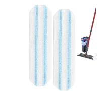 Microfiber Mop Pads for Vileda H2prO/O-Cedar H2prO,Washable Flat Mop,2Pcs | Reusable Replacement Cleaning Pads for Hard Floors and Easy to Replace