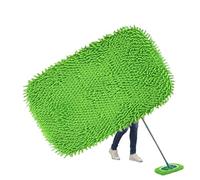 Microfiber Mop Pads, Microfiber Cleaning Cloths, Dusting and Sweeping Cloths, Household Mop Replacement, Effective Dirt and Dust Removal for Kitchen Bathroom Shower Home Apartment Commercial Use
