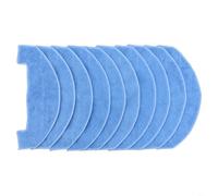 Microfiber Mop Pads, Robot Vacuum Mopping Cloths, Lasting Material, Easy Installation, For Ultenic D10, Blue, 4 or 10 Pack(10 PACK)
