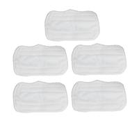 Microfiber Mop Replacement Pads High Absorbent Durable Cleaning Cloths for Shark Vacuum Mop Models XT3010 S3111 S1001 S3101 SP100K White 5 Pack