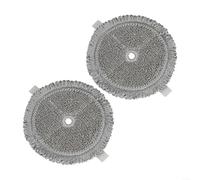 Microfiber Mopping Pads for Bosch Unlimited 7 ProHygienic, Washable Reusable Cloths for Hard Floors, & Child Friendly, 2(2 PACK)