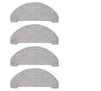 Microfiber Replacement Mop Cloth 4 Pack for Vexilar W9 Robot Vacuum Cleaner for Consistent Cleaning Performance