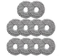 Microfiber Replacement Mop Cloths for Conga 13090 Spin Revol Home and Wash Robot Vacuum Mop 4 or 10 Pack for Maintaining Clean Floors (10 PACK)