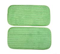 Microfiber Reusable Mop Pads for Swiffer For Sweeper Mops 2 Pack Dual Layer Construction for Enhanced Absorption on Multiple Floor Types