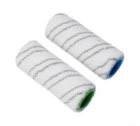 Microfiber Roller Brush for Karcher FC3D FC5 FC7 Hard Floor Cleaner | 2 Pack Microfiber Roller Brushes Compatible with for karcher FC3D FC5 FC7, Washable Hard Floor Cleaner Parts