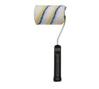 Microfiber Roller Brush Set - 4 to 10 Inch Size Cleaning Rollers Soft Dust Removal | Hardwood Floor Cleaner, Dry Debris Pickup, Paint Safe Cleaning Tool