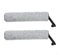 Microfiber Roller Cloth Compatible with for dreame H11S H11 Pro H12 H12S Floor Scrubber Replacement Parts Washable Mop Head for Hardwood for tile Cleaning(2pcs)