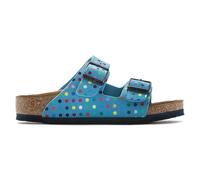 Microfiber sandals for girls Birkenstock Arizona Bleu 32 Étroit