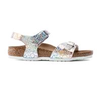 Microfiber sandals girl Birkenstock Rio Argenté 31 Étroit