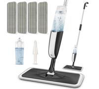 Microfiber Spray Mops for Floors Cleaning - Floor Mop with 4 Reusable Pads