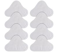 Microfiber Steam Mop Pad Replacement Compatible with H2O H20 Mop X5 Steam Steam Cleaners Washable & Reusable - 8 Pack