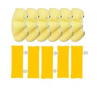 Microfiber Steam Mop Pads Set for Kärcher Easyfix SC1 SC2 SC3 SC4 SC5 SC7-11-Pack Reusable Cleaning Cloths with EasyFix System