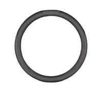 Microfiber Steering Wheel Cover For BYD Atto 3 Act Seal Tang F3 E6 Yuan Song Plus EV F0 Qin Han Dolphin S6 Leather Anti-slip Car Suede Steering Wheel Cover(O 2 black)
